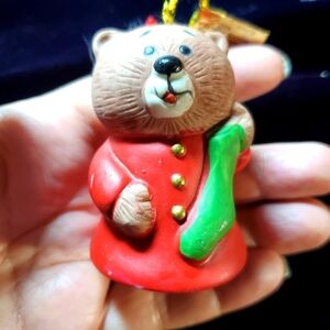 Vintage Jasco bell ceramic bear